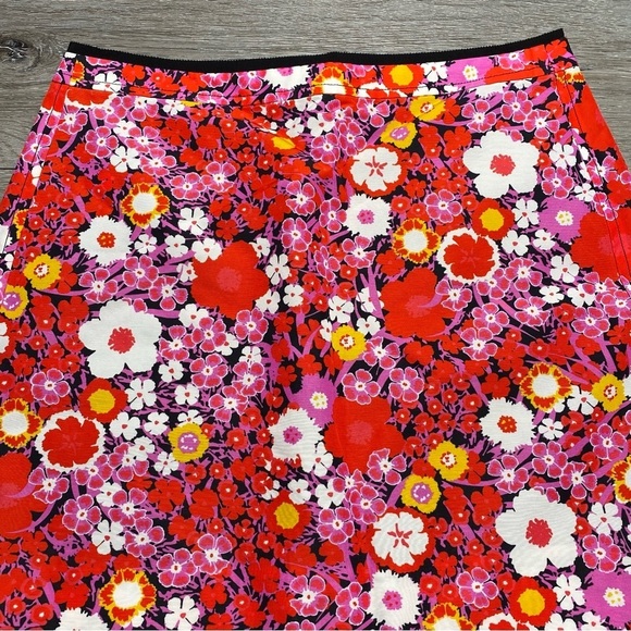 Victoria Victoria Beckham Women’s Printed Floral ALine Miniskirt Size 6 UK 10 - Picture 2 of 16